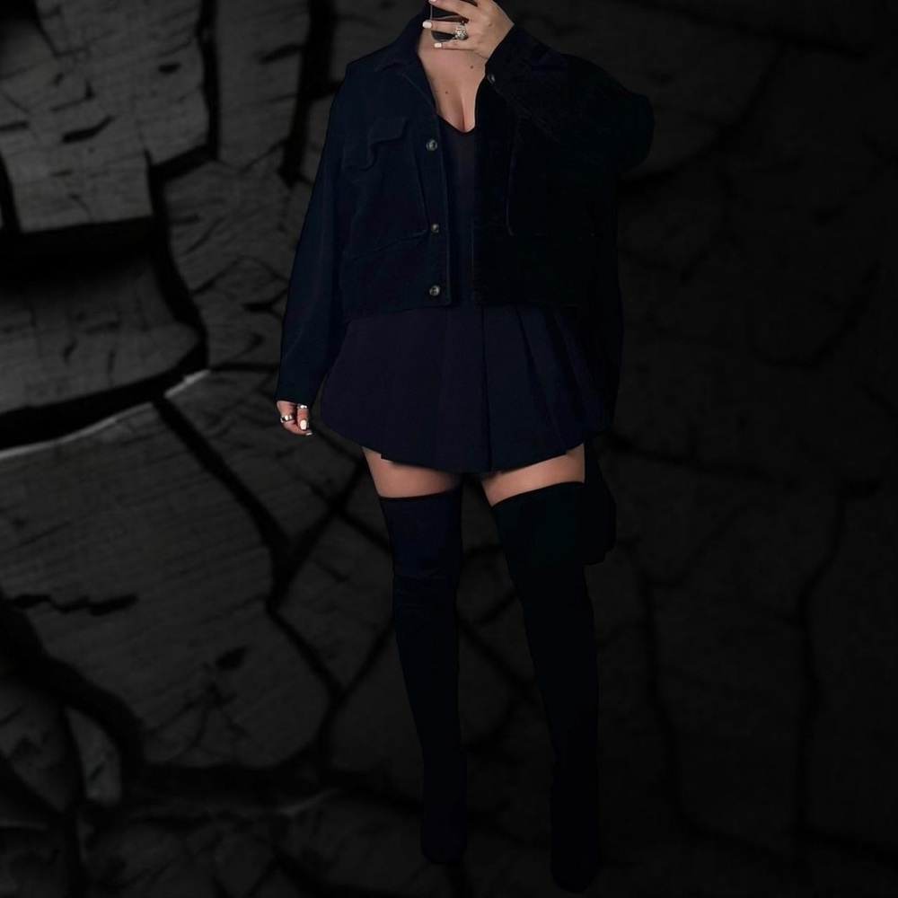 Forever 21 Black Corduroy Jacket